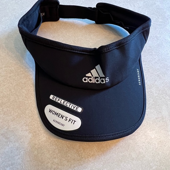 adidas Accessories - Adidas black visor hat NWT